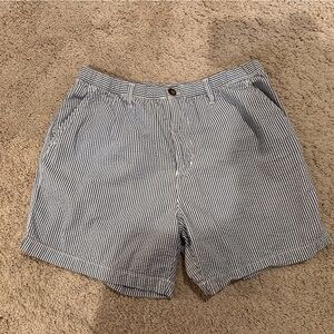 Bearbottom 100% cotton seersucker Striped Women's Shorts